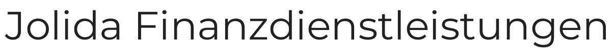 Jolida Finanzdienstleistungen Logo